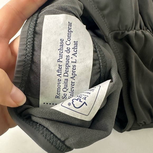 Raisins NWT High Waisted Swim Bikini Bottoms sz 22W NEW in Sage GREY - Picture 4 of 7